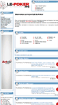 Mobile Screenshot of le-poker.org